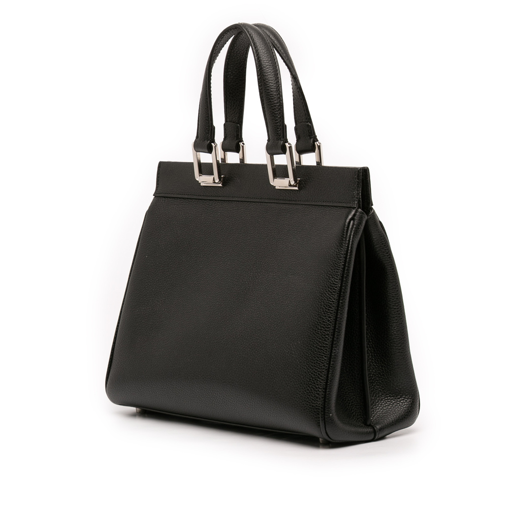 Pre-Loved Gucci Small Grained Calfskin Zumi Top Handle Bag - Picture 2 of 10